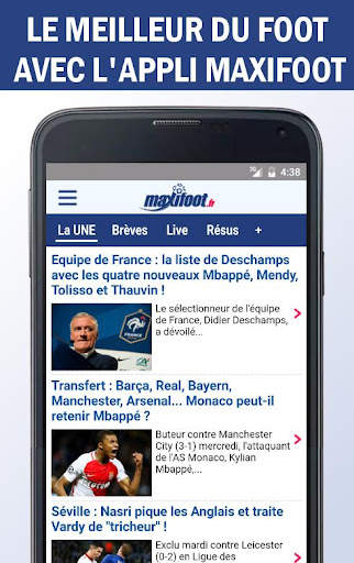 Mercato foot par Maxifoot screenshot 1