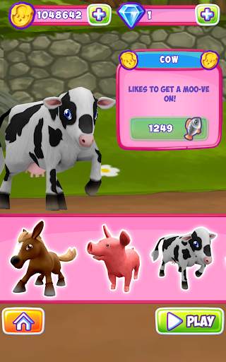 Pet Runner Dog Run Farm Game screenshot 2