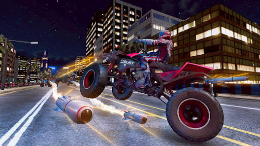 ATV Quad Bike Shooting: Traffic Shooter Simulator screenshot 2