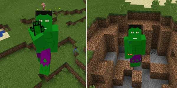 New Super Hero mod MineCraft screenshot 2