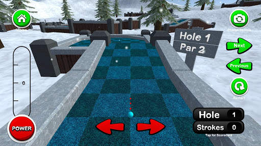 Mini Golf 3D Winter Adventure screenshot 1