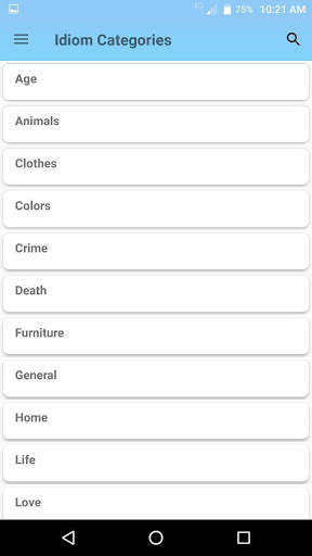Idioms & Phrases screenshot 3