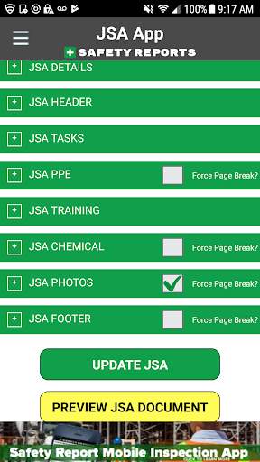 Safety JSA App screenshot 2