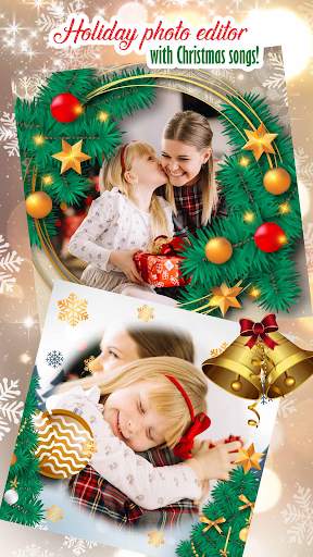 Christmas Video Greetings 🎄 Photo Slideshow Maker screenshot 1