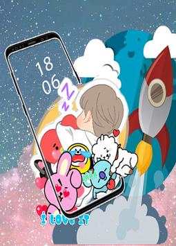 Cute BT21 Sticker for Whatsapp screenshot 2
