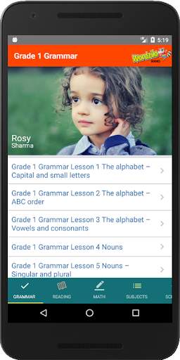 Wordzila Books Grade 1 screenshot 1