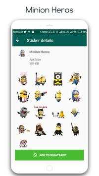 Minion Stickers screenshot 5