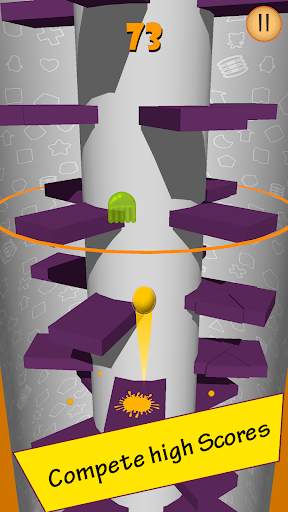 Bouncing Ball: Tower Jump Game screenshot 2