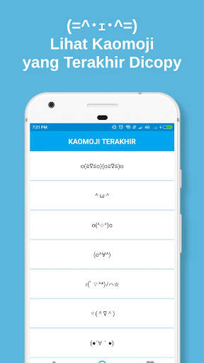 Moji-Moji Pro : Ribuan Kaomoji Emosikon Jepang screenshot 4