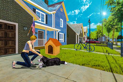 Virtual Family pet Dog Simulator screenshot 1