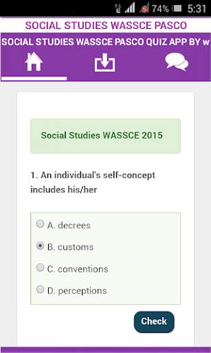 Social Studies WASSCE Q & A screenshot 3