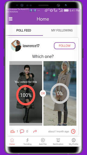 FaceVote - Social Media Voting App screenshot 5