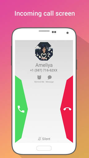 HD Phone 8 i Call Screen Lite screenshot 3