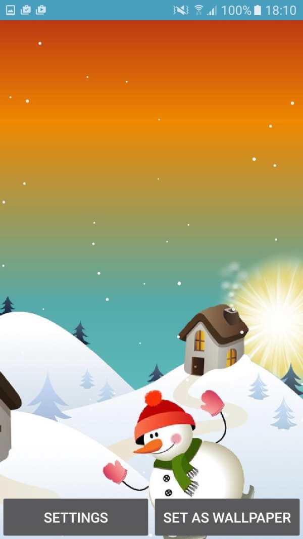 Christmas Live Wallpaper скриншот 4