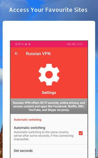 VPN Russia - Get Free Russian IP Russian VPN FREE screenshot 4