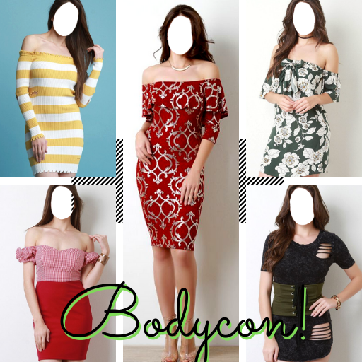 Women Bodycon Fashion Photo Suit icon