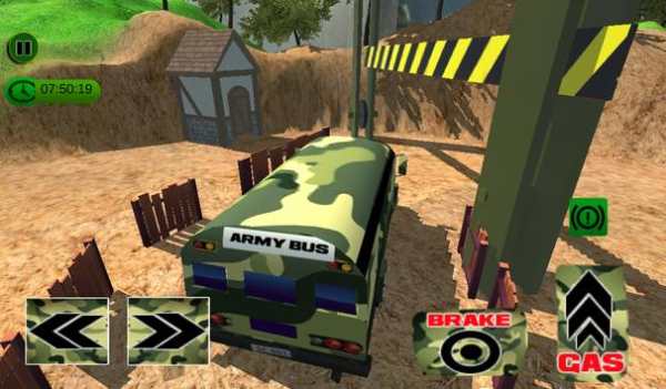 winter Army Bus Driver Simulator 2018 screenshot 7