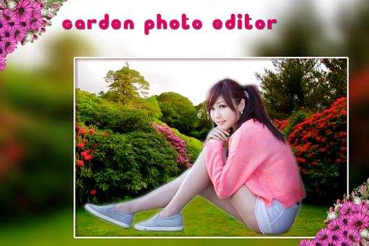 Garden Photo Editor screenshot 1