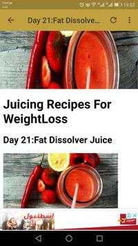 Juicing Recipes For Weight Loss-30 Days Plan screenshot 1