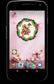 Hanuman ji clock live wallpaper screenshot 9