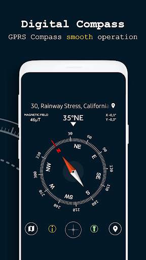 Digital compass - Smart Compass new 2019 screenshot 1