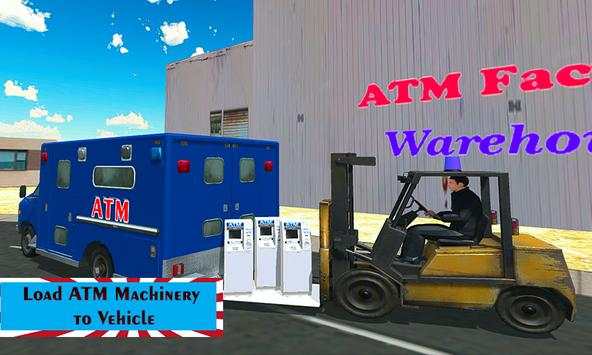ATM Cash Machines Cargo Delivery Mini Van Driver screenshot 2