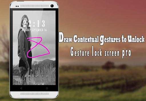 Gesture lock screen pro 4 تصوير الشاشة