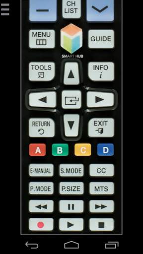 TV Remote for Samsung TV screenshot 2