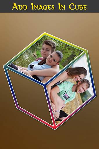 Romantic Couple cube LWP - 3D Cube LWP screenshot 1