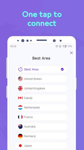 Wonder VPN-Free Unlimited Proxy screenshot 4