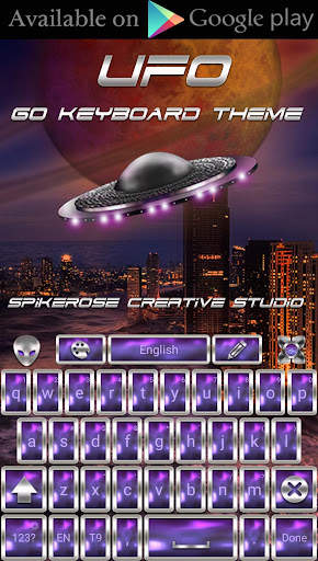 UFO Go Launcher theme screenshot 6