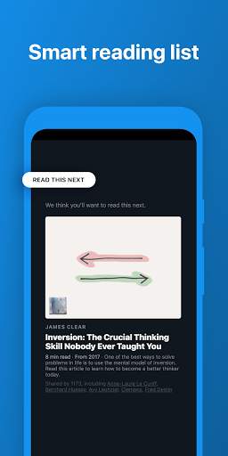 Refind — the 5 most relevant links screenshot 3
