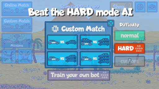 Pixel Boost League - 2D Rocket Powered Car Soccer स्क्रीनशॉट 6