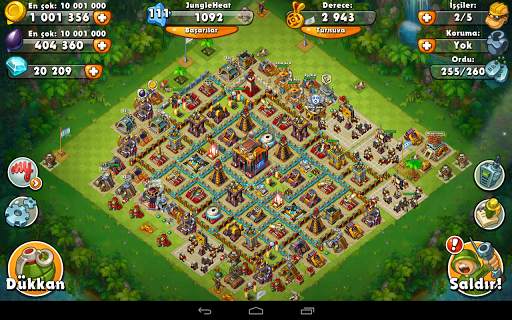 Jungle Heat: War of Clans screenshot 12