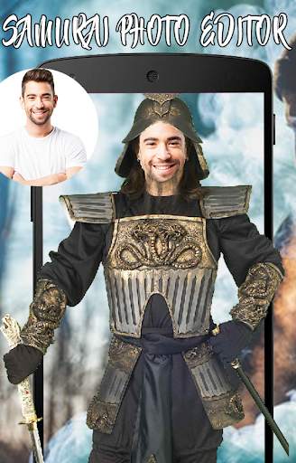 Samurai Photo Suit Editor: Gladiator Photo Editor screenshot 1
