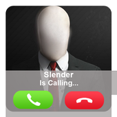 Fake Call Slender Joke icon