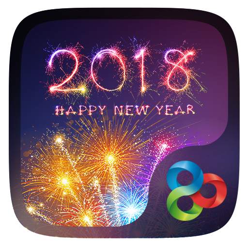 New Year Go Launcher Theme 40.99
