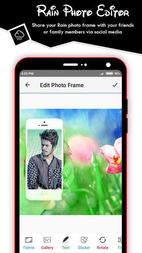 Rain Photo Frame screenshot 7