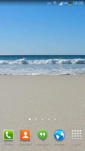 Ocean Waves Live Wallpaper HD8 screenshot 2