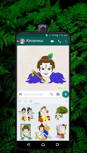 Lord Krishna stickers Laddu gopal stickers screenshot 5
