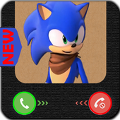 Call from Sonic Prank icon