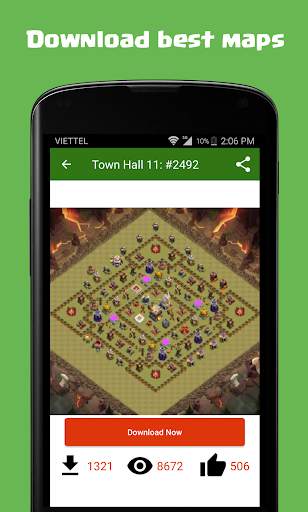 Maps of Clash of Clans 2021 screenshot 1