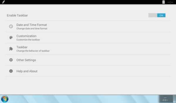 7 Glass Theme - FTaskbar screenshot 4