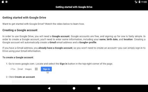 Learn Google Drive 7 تصوير الشاشة
