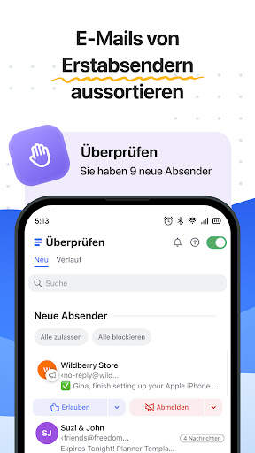 Clean Email – 1A-Posteingang screenshot 6