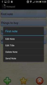 Notepad screenshot 3
