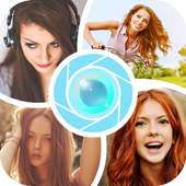 photo collage editor logo
