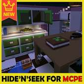 Hide-n-seek for Minecraft logo