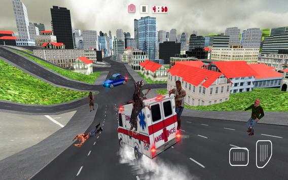 Ambulance Rescue Drive: Zombie screenshot 10