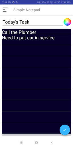 Simple Color Notepad screenshot 4